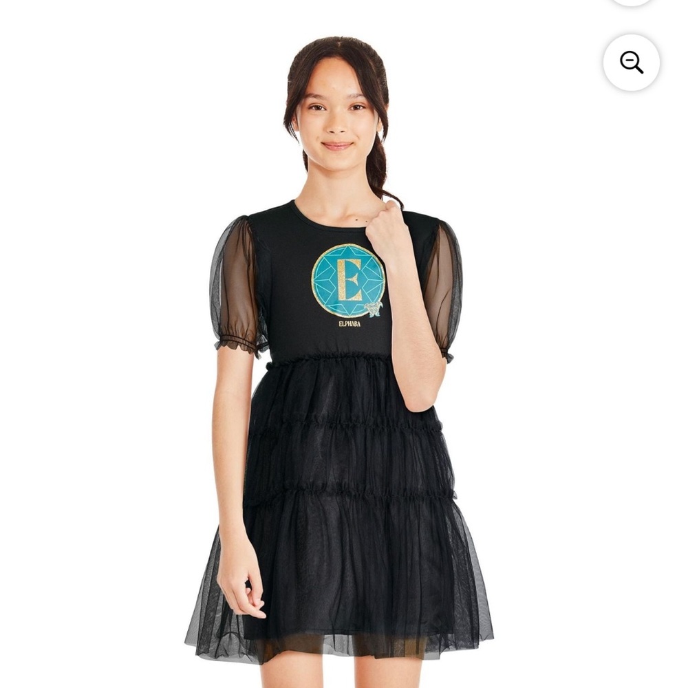 NWT Wicked Wizard of Oz Girls'  Sz XL 14-16 Elphaba Dress
